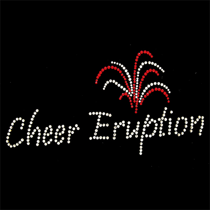 cheer eruption custom rhinestone shirt