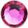 fuchsia rhinestone crystal